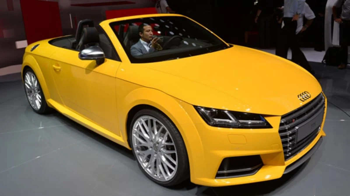 2015 Audi TTS Roadster opens up for all to see [w/video]