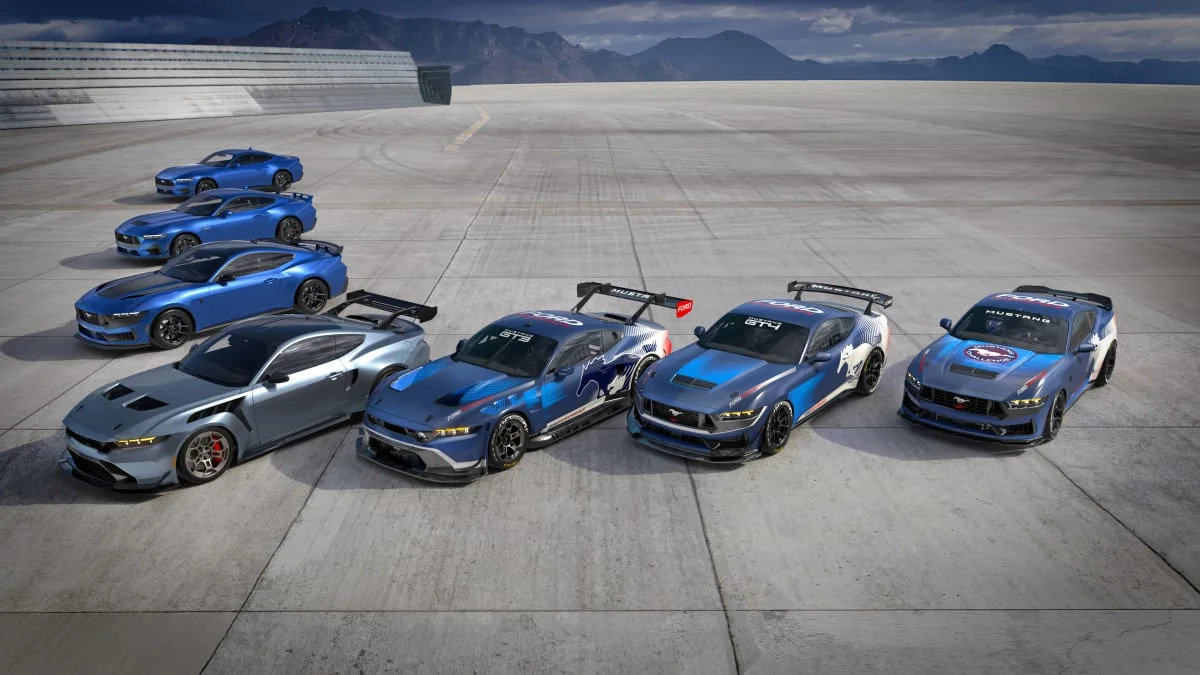 Ford Mustang GTD's Drag Reduction System has powerful aero capabilities