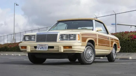<h6><u>Lee Iacocca's 1986 Chrysler LeBaron Town & Country Convertible</u></h6>