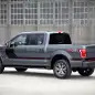 gray 2016 ford-150 lariat appearance package rear