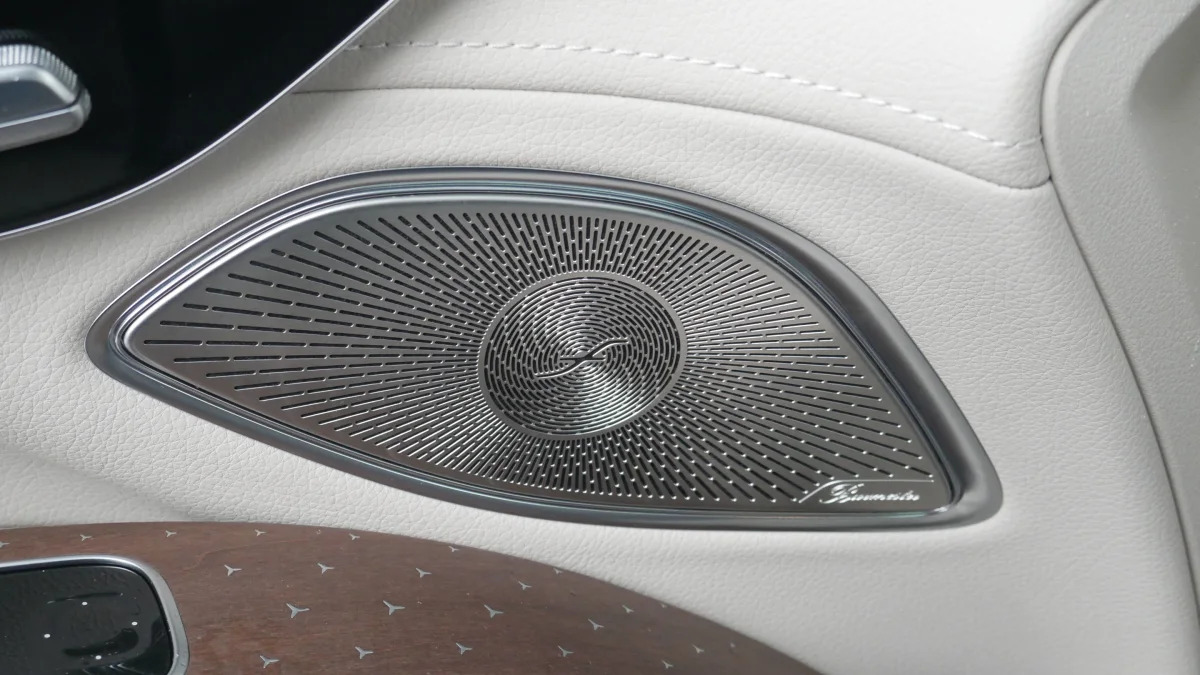 2023 Mercedes-Benz EQS SUV Burmester speaker