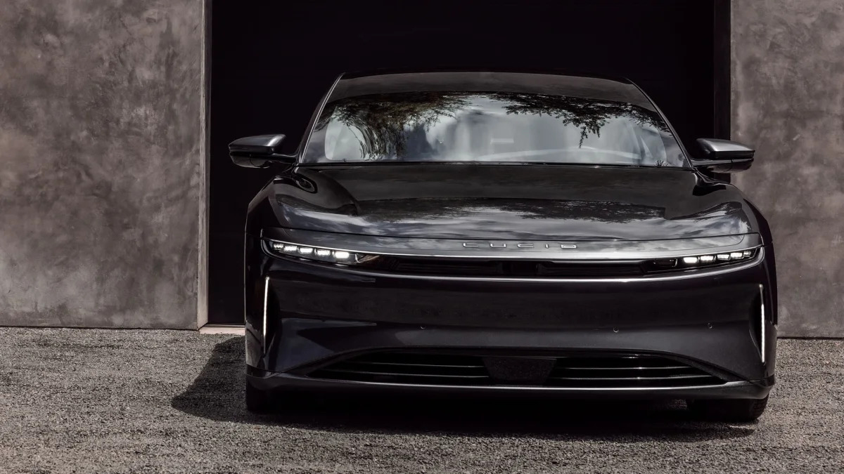 Lucid Air Stealth Look front