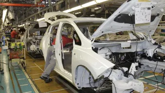 Nissan Leaf Production