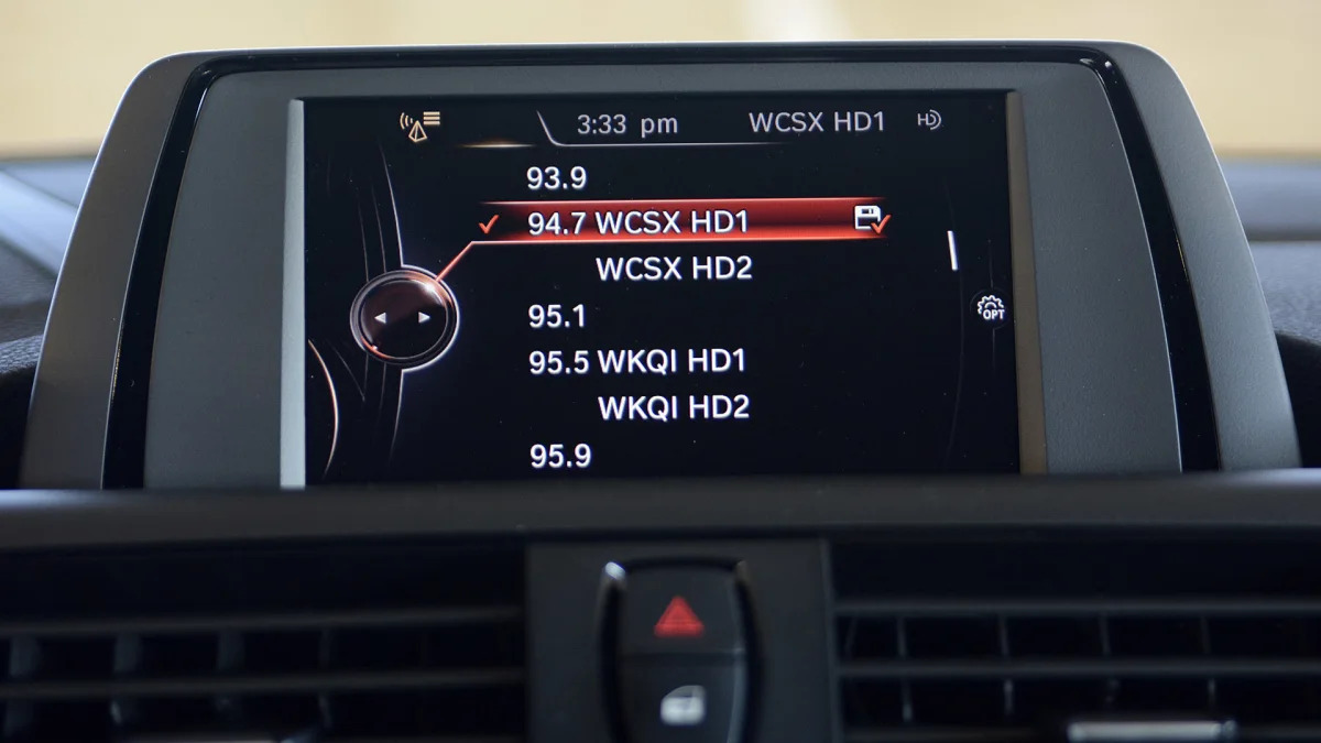 2012 BMW 228i XDrive infotainment system
