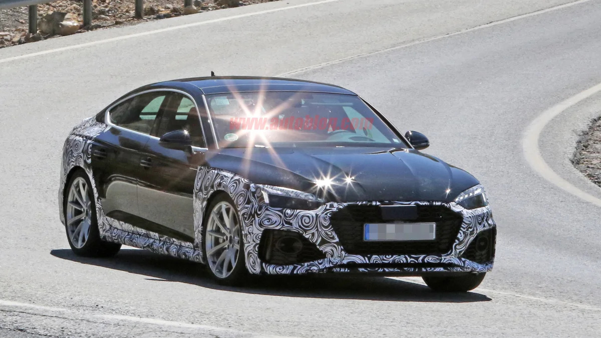 2020 Audi RS5 prototype in camouflage