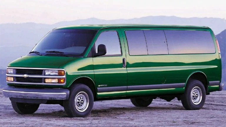 2001 Chevrolet Express Upfitter G3500 Extended Cargo Van