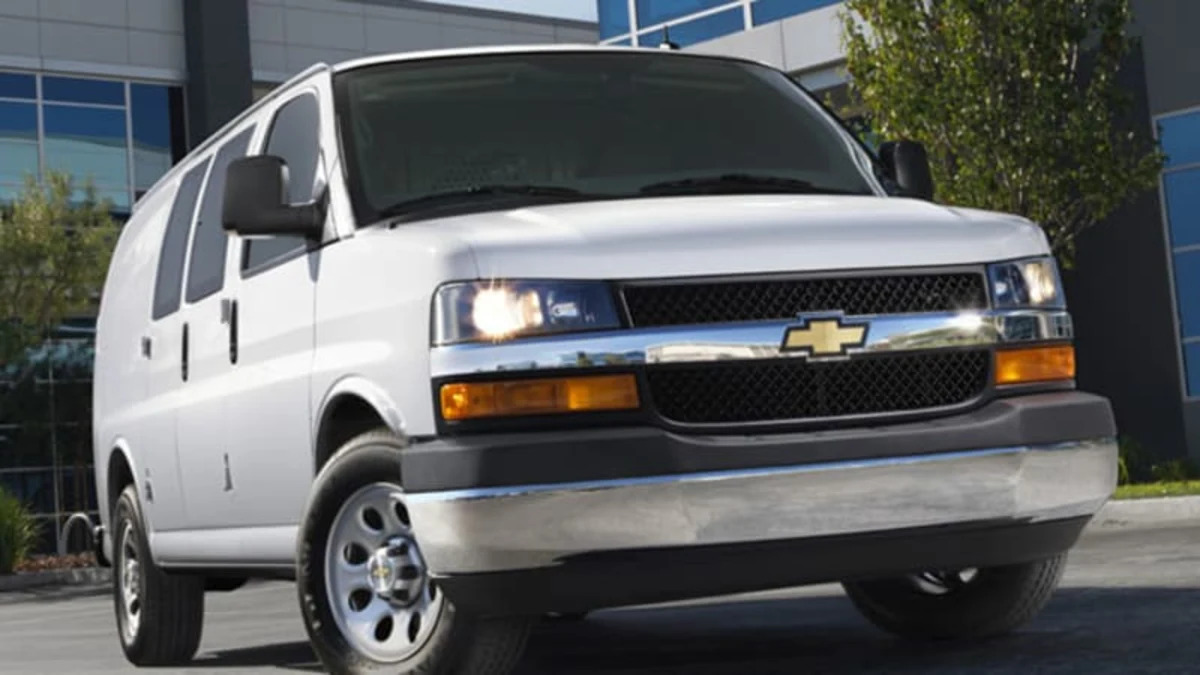 GM phasing out light-duty 1500-series vans