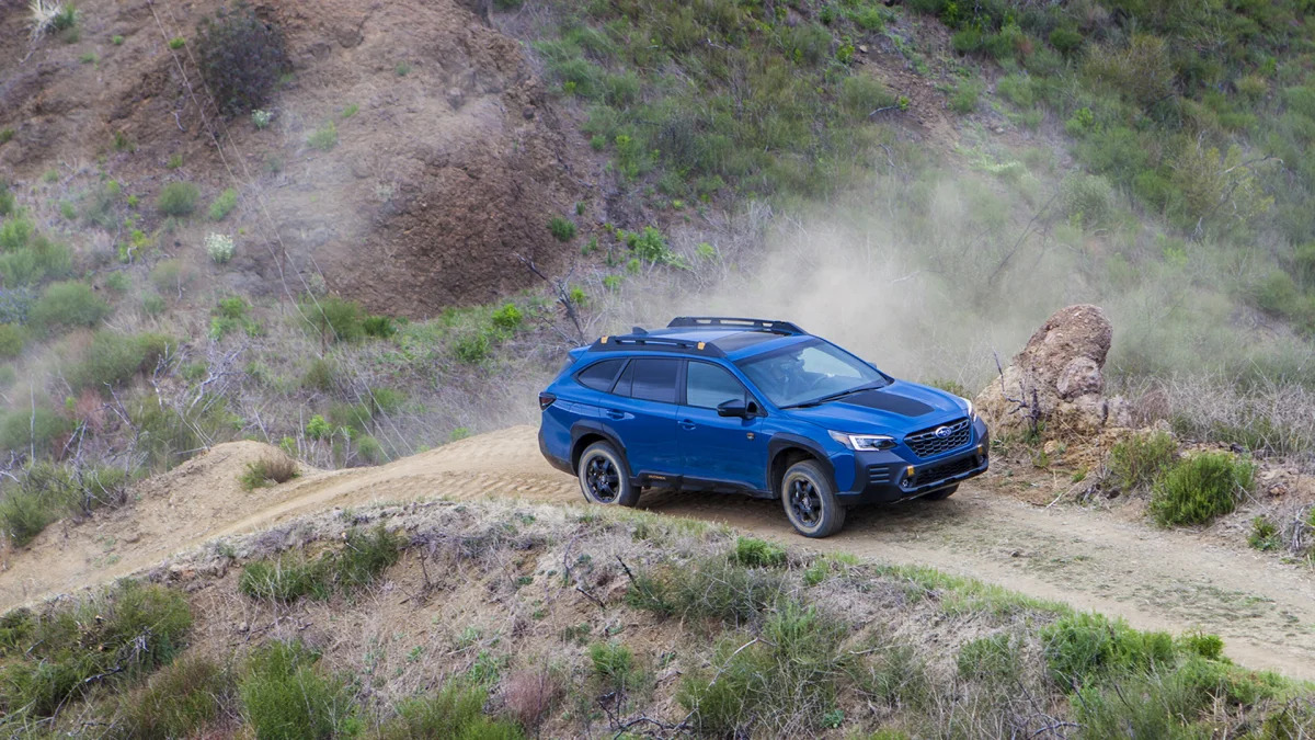 2021 Subaru Outback Wilderness action distance