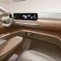 Kia EV4 Concept interior from passenger