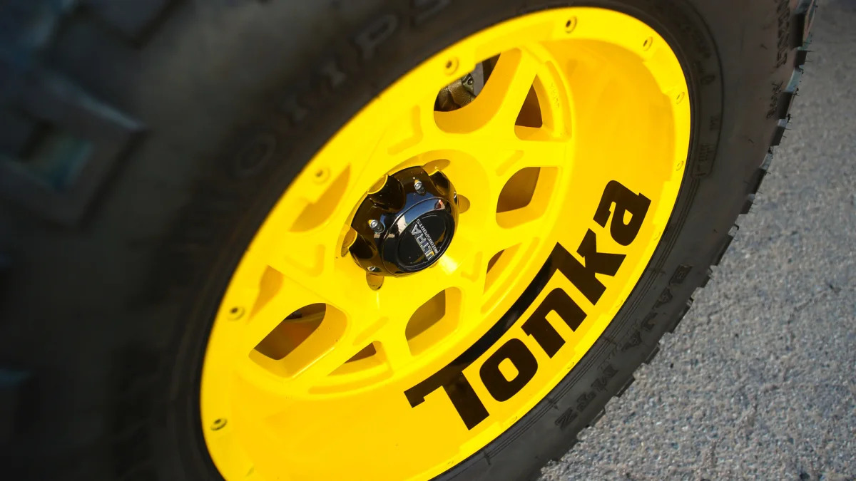 Toyota Tonka 4Runner wheel