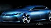 Lexus CT concept teaser sketch