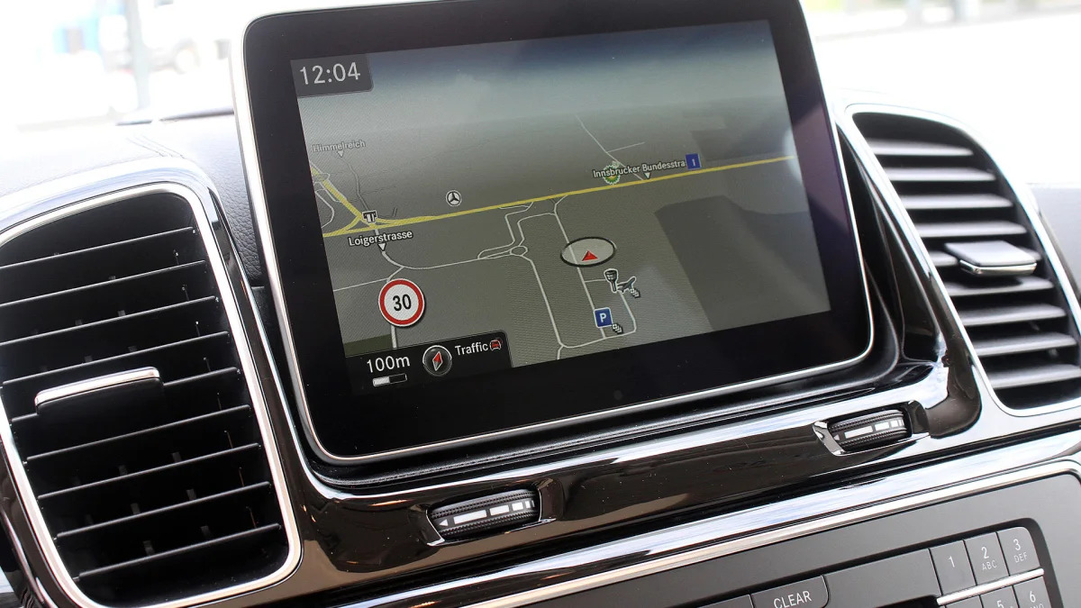 2016 Mercedes-Benz GLE navigation system