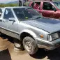 00 - 1985 Nissan Stanza Pickup in Colorado Junkyard - photo by Murilee Martin