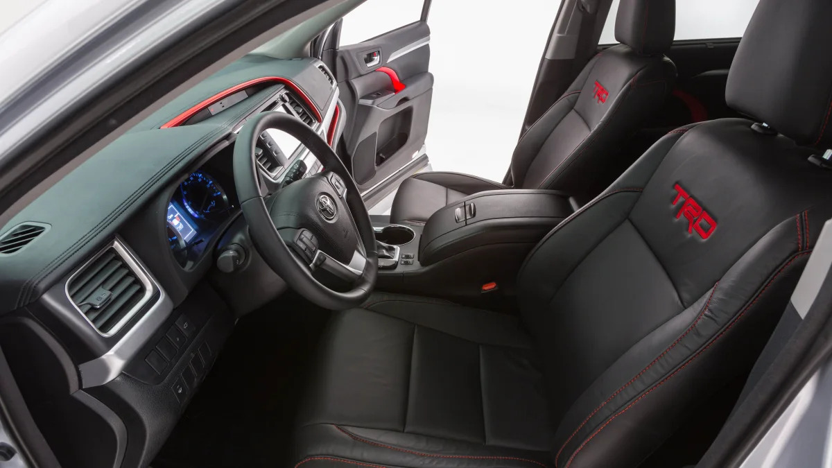 Toyota Highlander TRD SEMA Concept interior