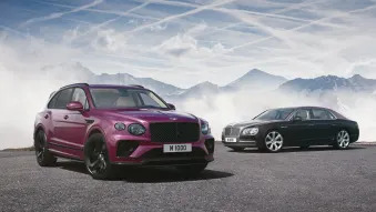 Bentley Bentayga with purple paint by Mulliner