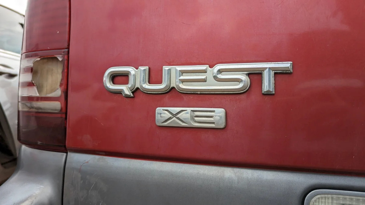 46 - 1996 Nissan Quest in Colorado junkyard - photo by Murilee Martin