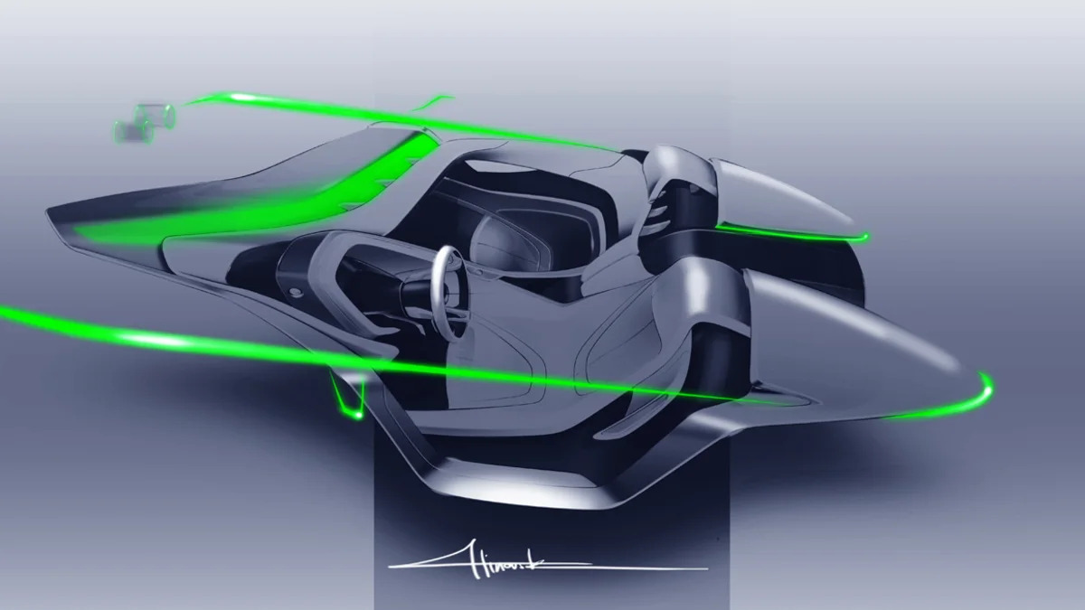 BMW Vision ConnectedDrive - Interior sketch (02/2011)