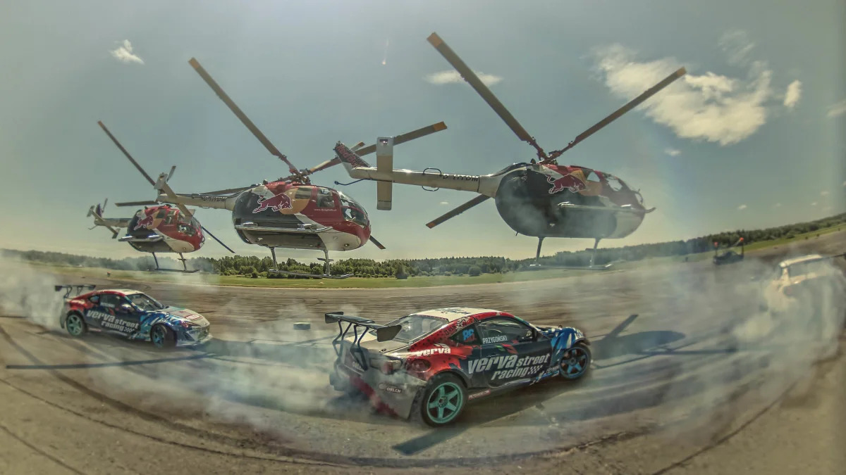 Red Bull Heli Drifting 2015 Poland