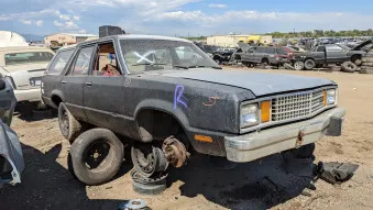 Junked 1979 Ford Fairmont Station Wagon