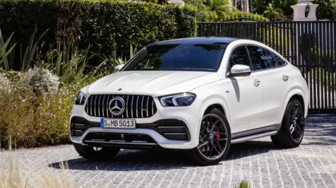 <h6><u>2021 Mercedes-AMG GLE 53 Coupe arrives: 429 horsepower and big, angry grille</u></h6>