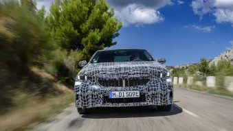 BMW i5, camouflaged prototype
