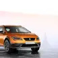 orange seat leon cross sport concept front