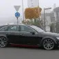 2017 Audi RS4 Avant prototype front side 3/4