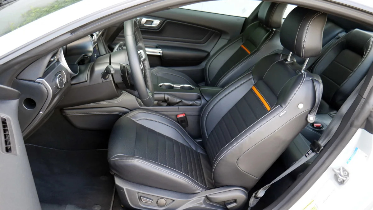 2021 Ford Mustang Mach 1 front seats