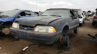 Junked 1993 Ford Mustang Convertible