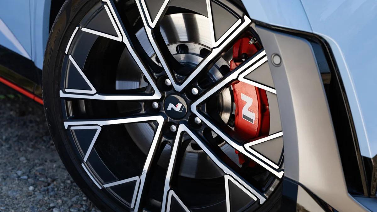 2025 Hyundai Ioniq 5 N wheel detail