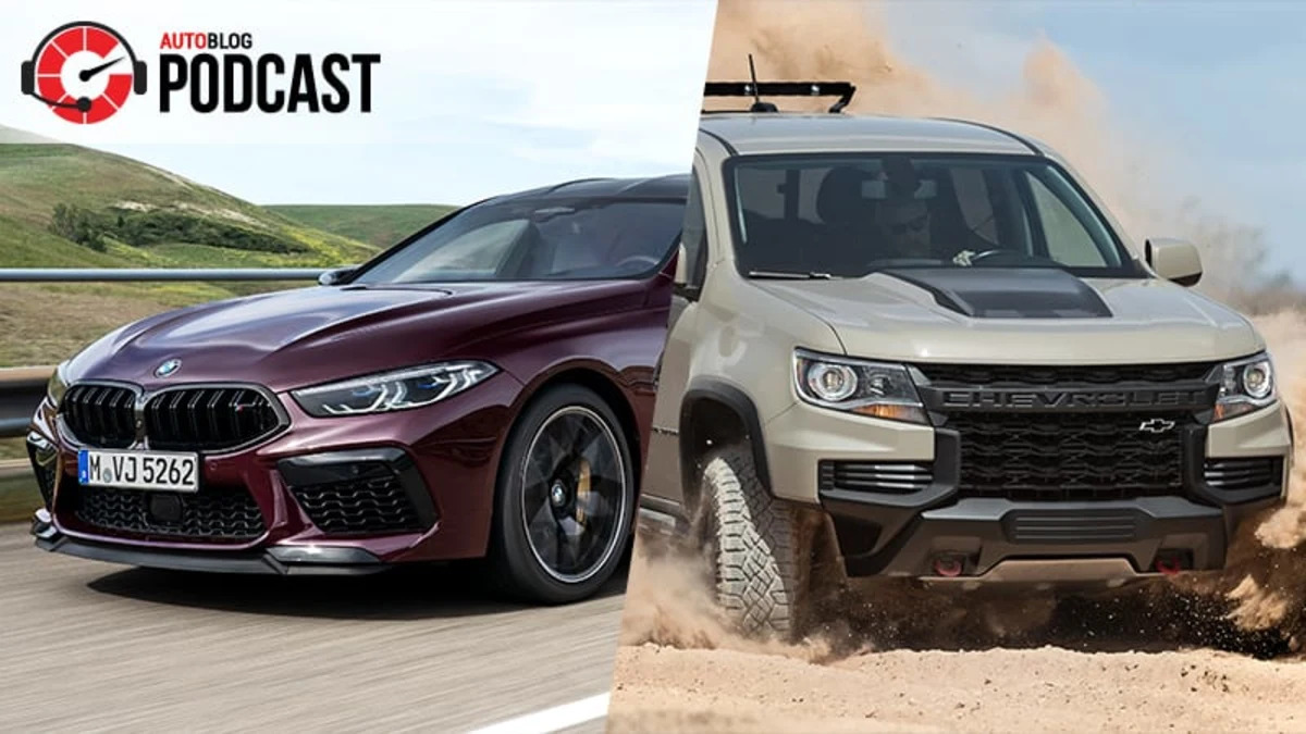 BMW M8 Gran Coupe and Chevy Colorado facelift | Autoblog Podcast #598