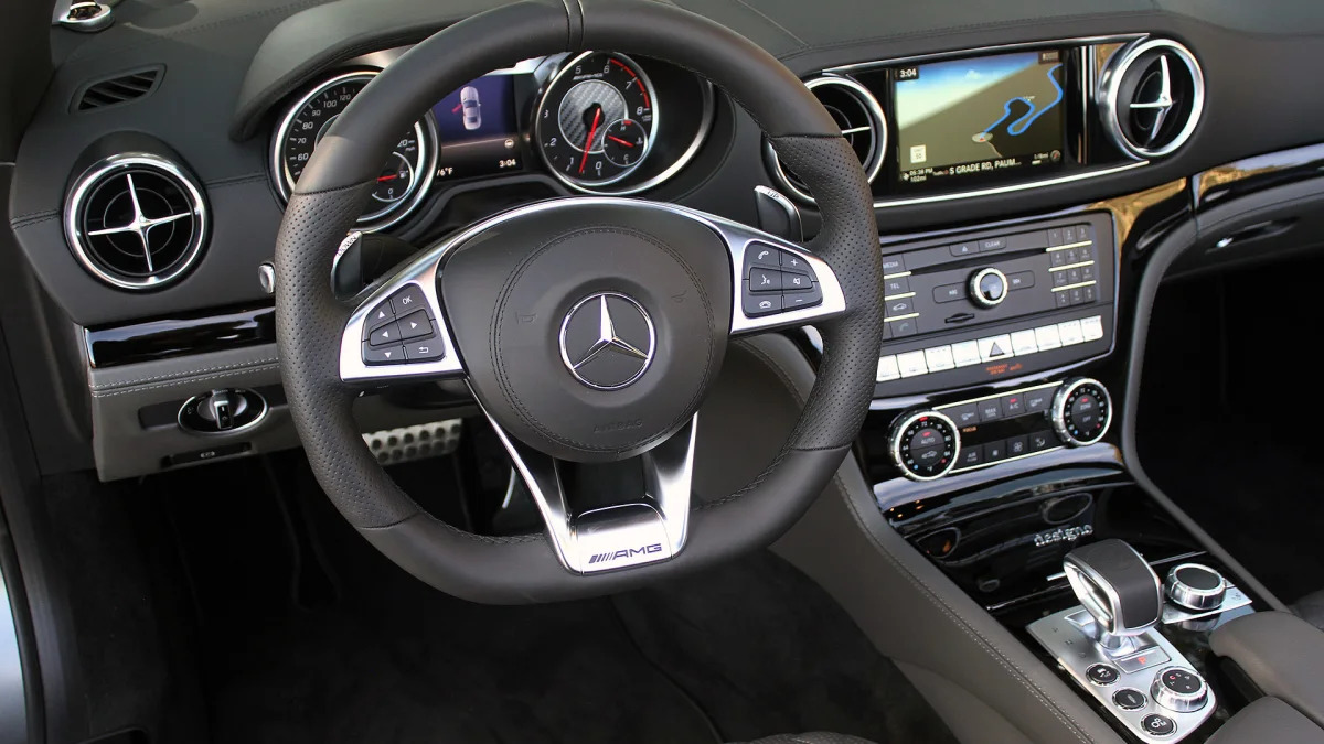 2017 Mercedes-AMG SL65 interior