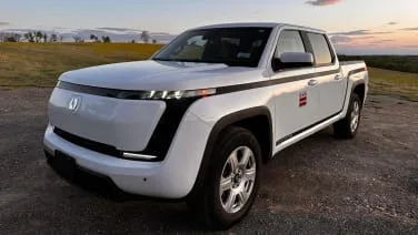 2023 Lordstown Endurance electric pickup appears on Cars & Bids