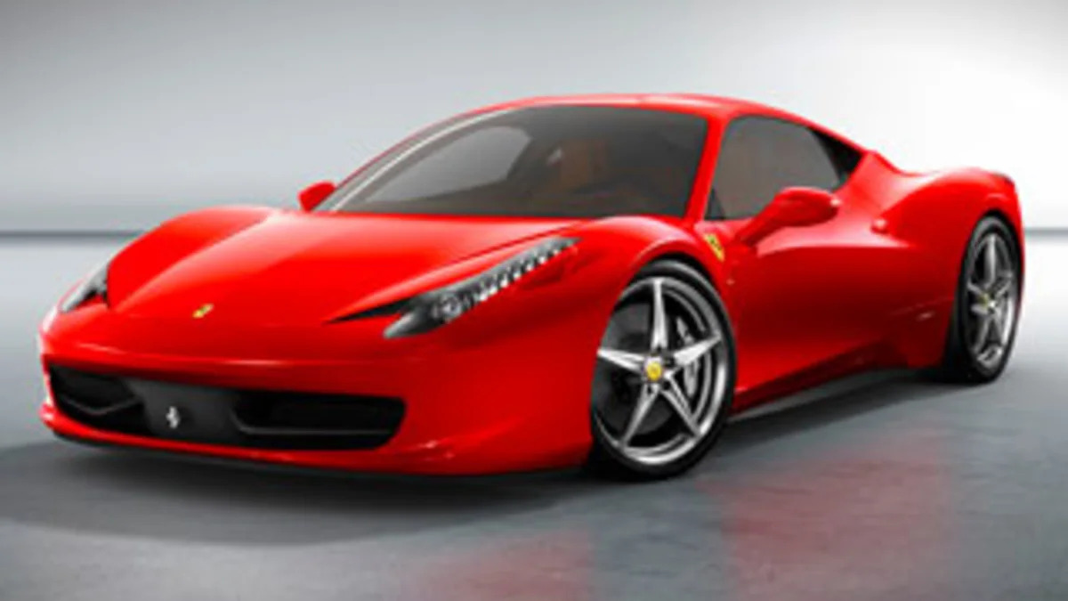 Ferrari 458 Italia Announced