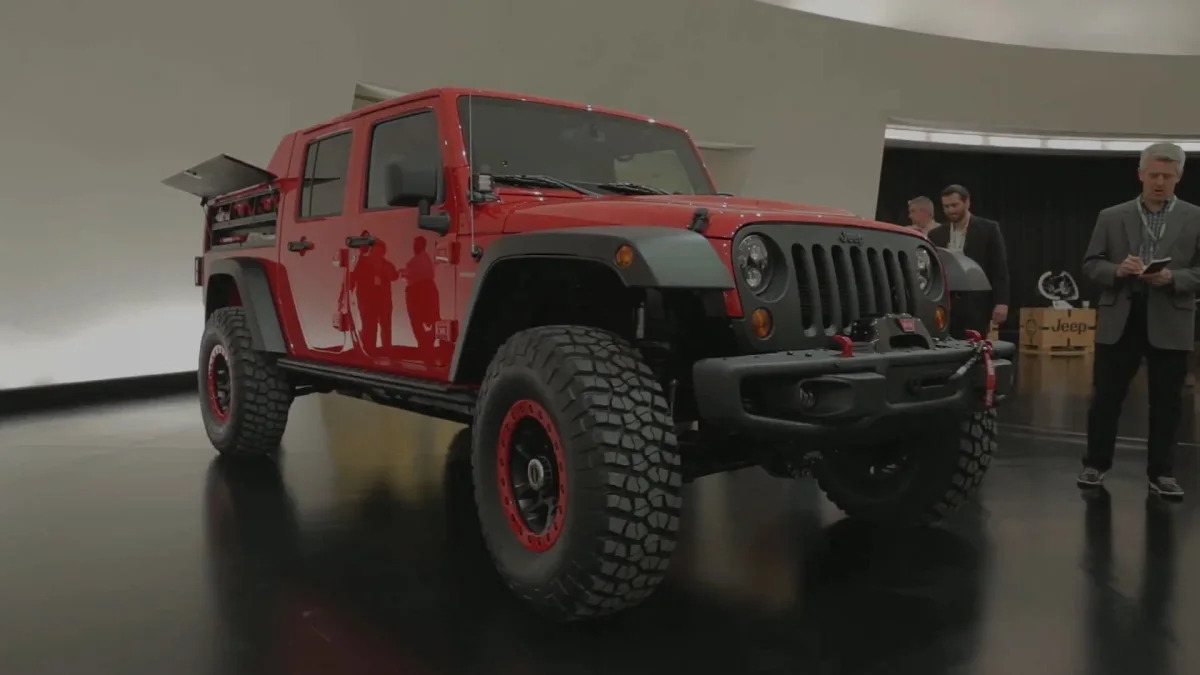 2015 Easter Jeep Safari Concepts: Jeep Wrangler Red Rock Responder