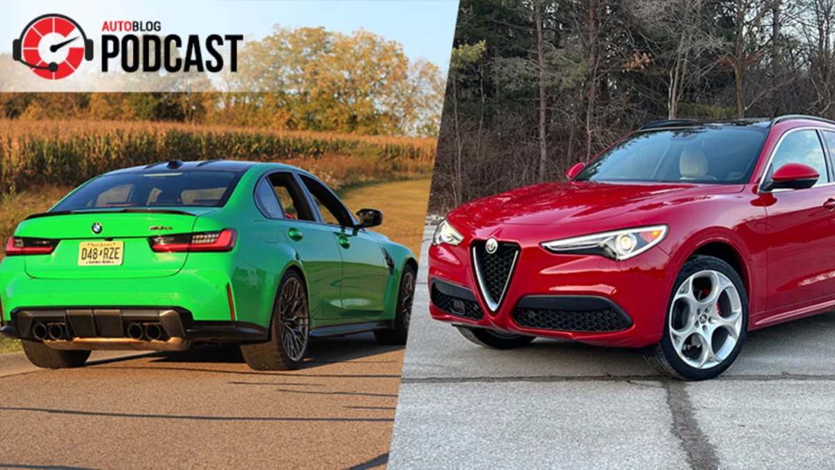 Driving the BMW M3 CS and Alfa Romeo Stelvio, and Toyota reveals a new Camry | Autoblog Podcast #807