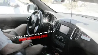 2012 Dodge Durango/Magnum interior spy shots