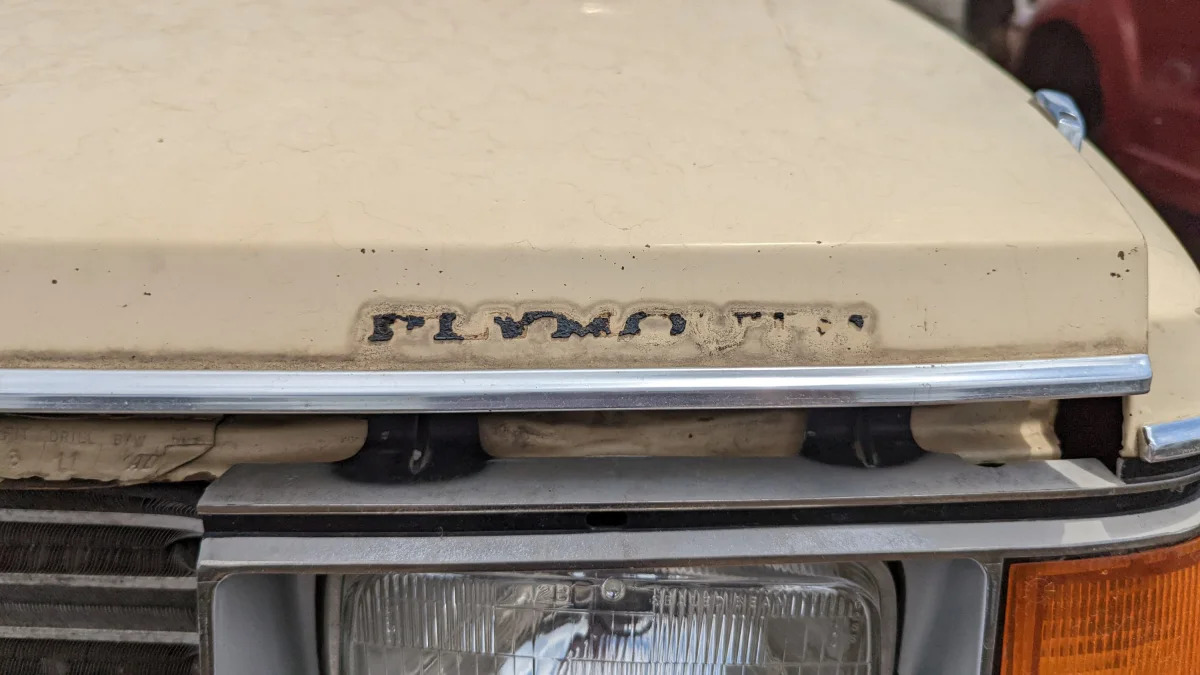 46 - 1979 Plymouth Horizon in Colorado junkyard - photo by Murilee Martin