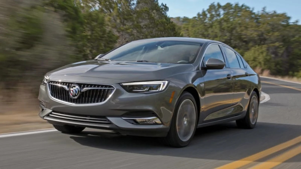 2018 Buick Regal Sportback First Drive Review | Eyes wide shut