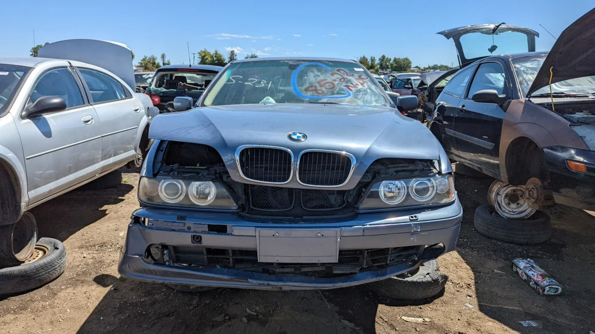 29 - 2001 BMW 530i in Colorado junkyard - Photo by Murilee Martin
