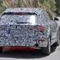 camouflaged audi a4 allroad spy shots taillights detail