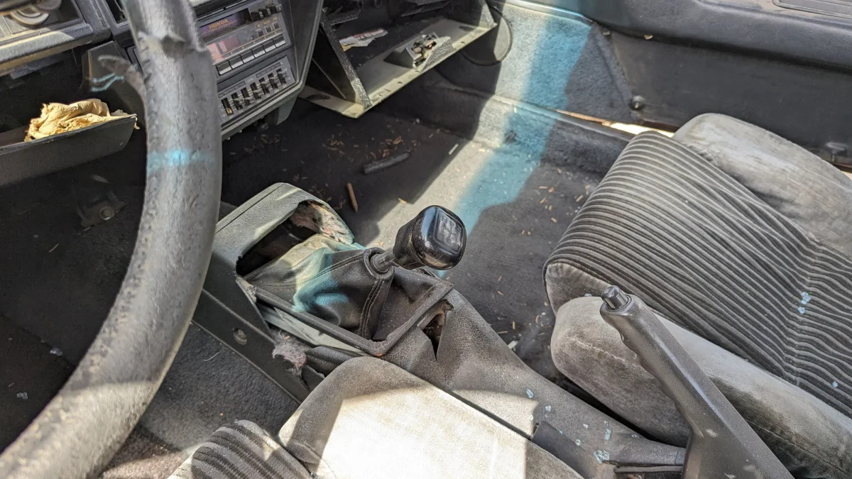09 - 1987 Honda Prelude in Arizona junkyard - photo by Murilee Martin