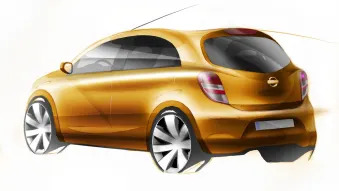 New Nissan Global Compact sketches
