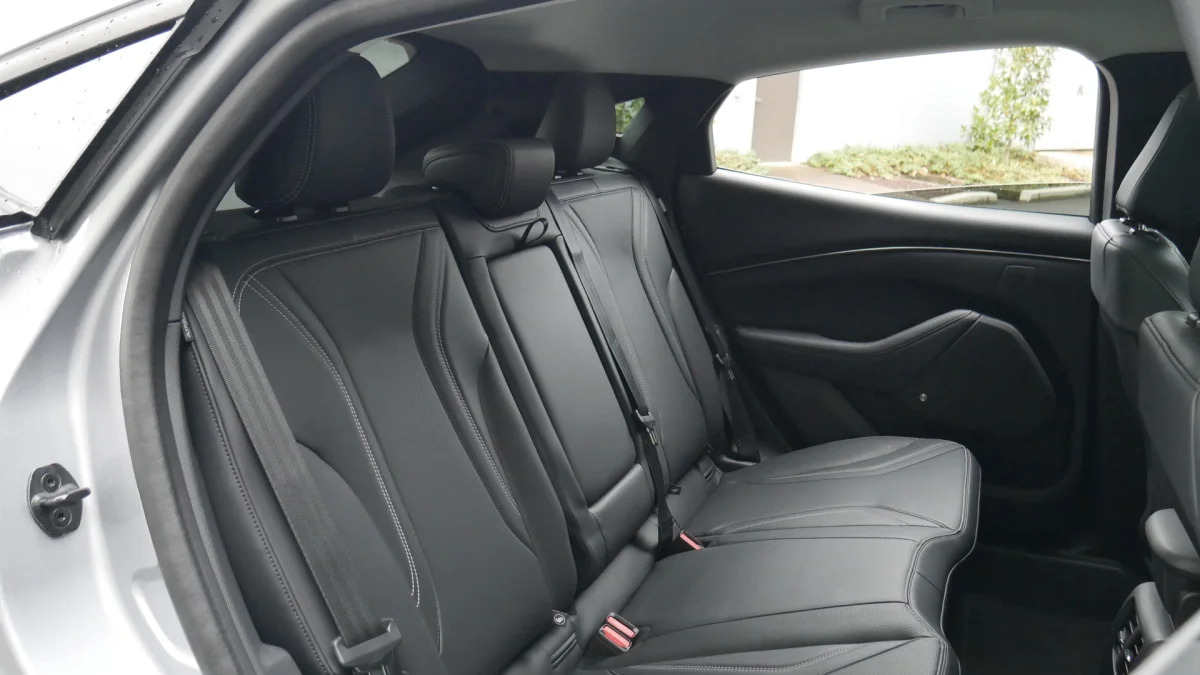 2021 Ford Mustang MachE back seat