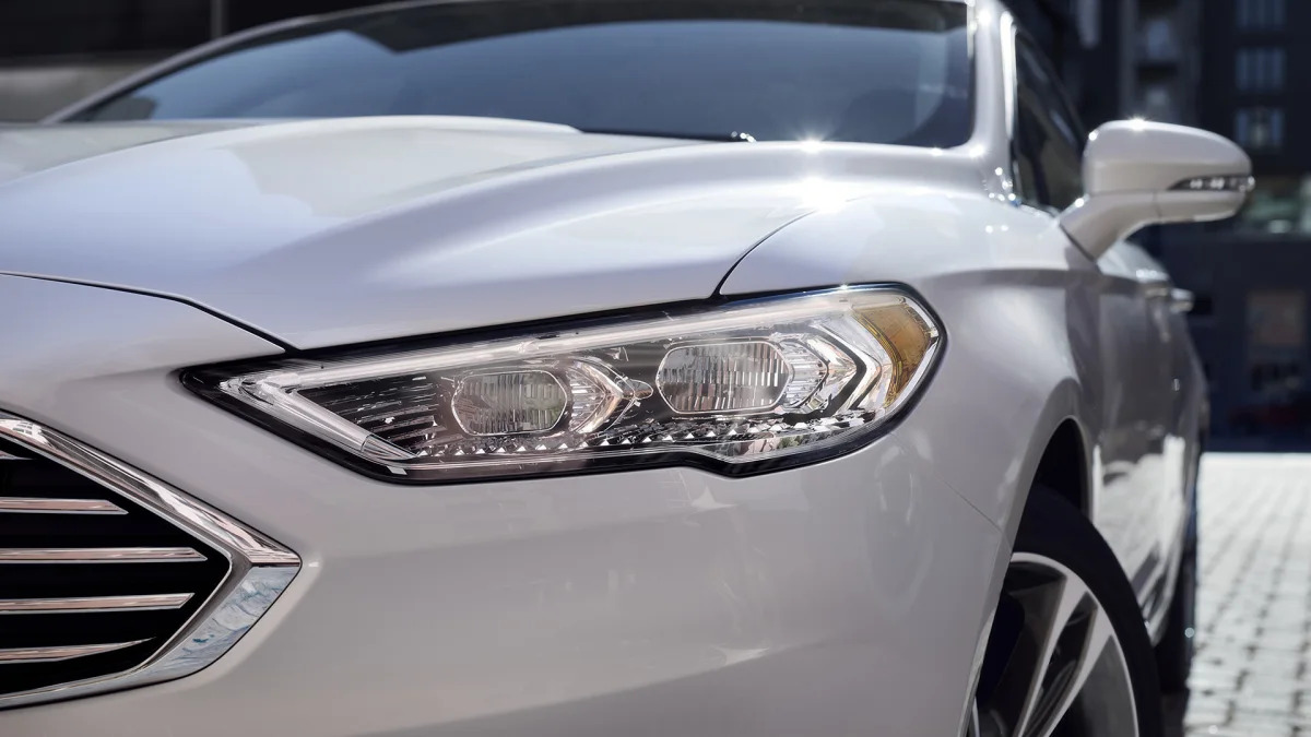 2017 Ford Fusion headlight