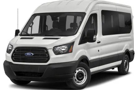 2019 Ford Transit-350 XLT w/Sliding Pass-Side Cargo Door Medium Roof Passenger Van 147.6 in. WB