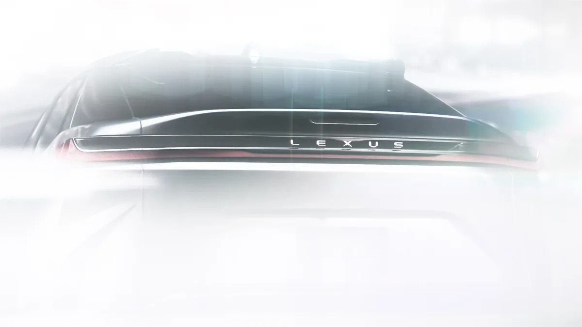 Lexus RZ teaser