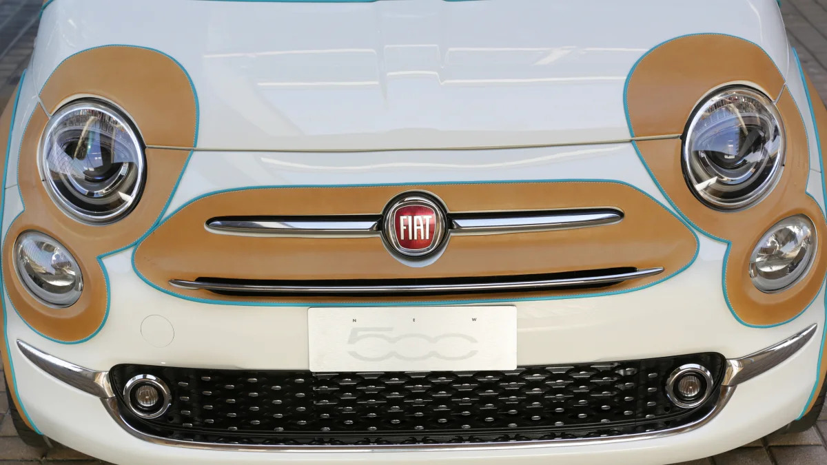 Fiat 500 I Defend Gala 2015 nose