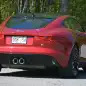 2016 Jaguar F-Type S Coupe red rear tight