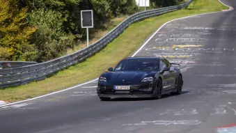 New Porsche Taycan variant on the Nurburgring